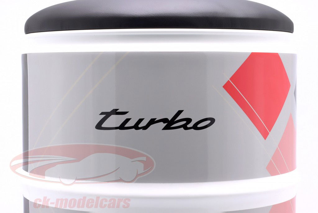 Sitzfass Porsche Turbo No. 1 schwarz / rot