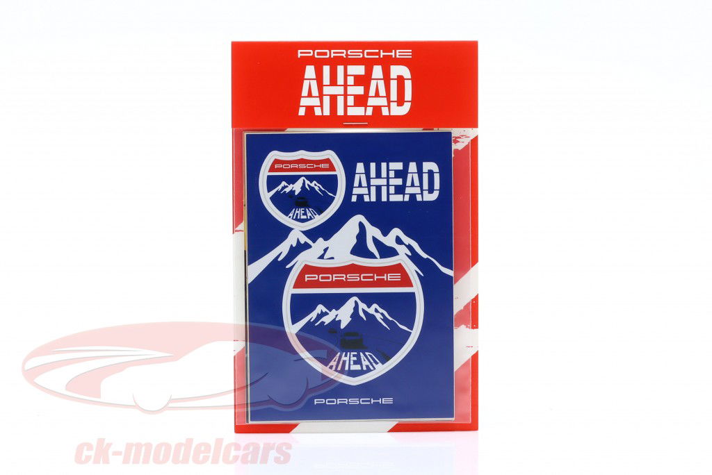 Porsche Juego de pegatinas AHEAD No. 1