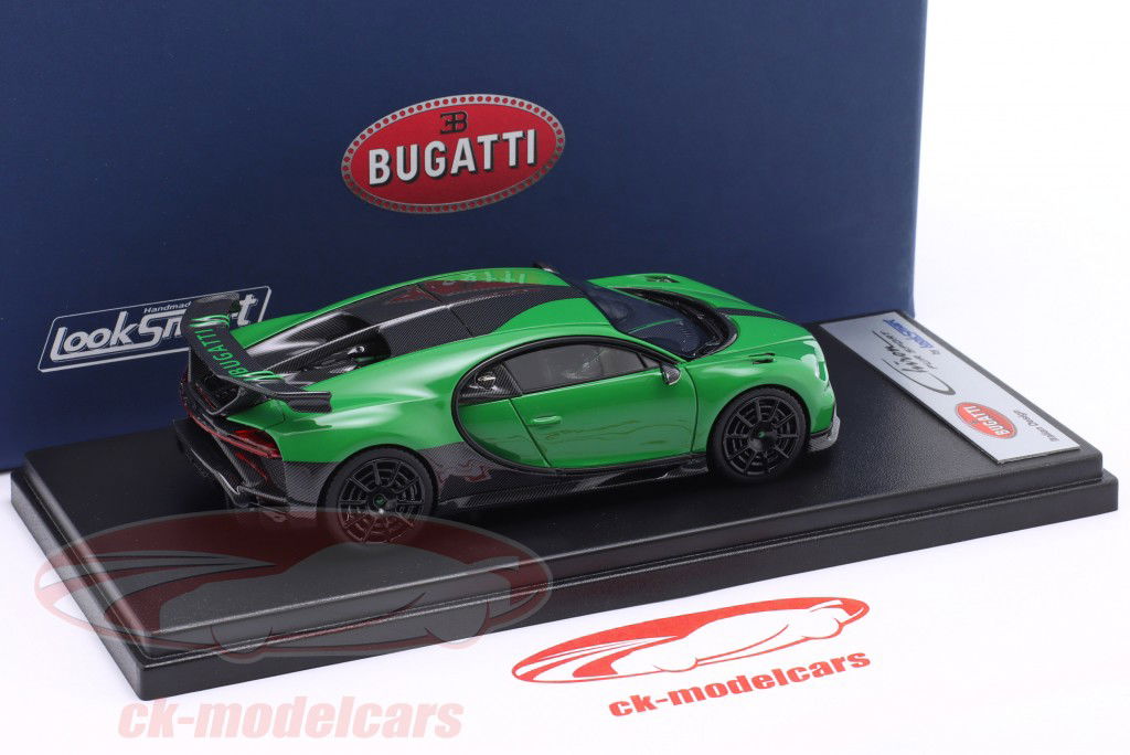 Bugatti Chiron Pur Sport Год постройки 2020 гадюка зеленый 1:43 LookSmart