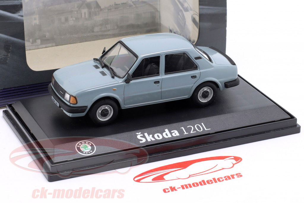Skoda 120L agate cinza 1:43 Abrex