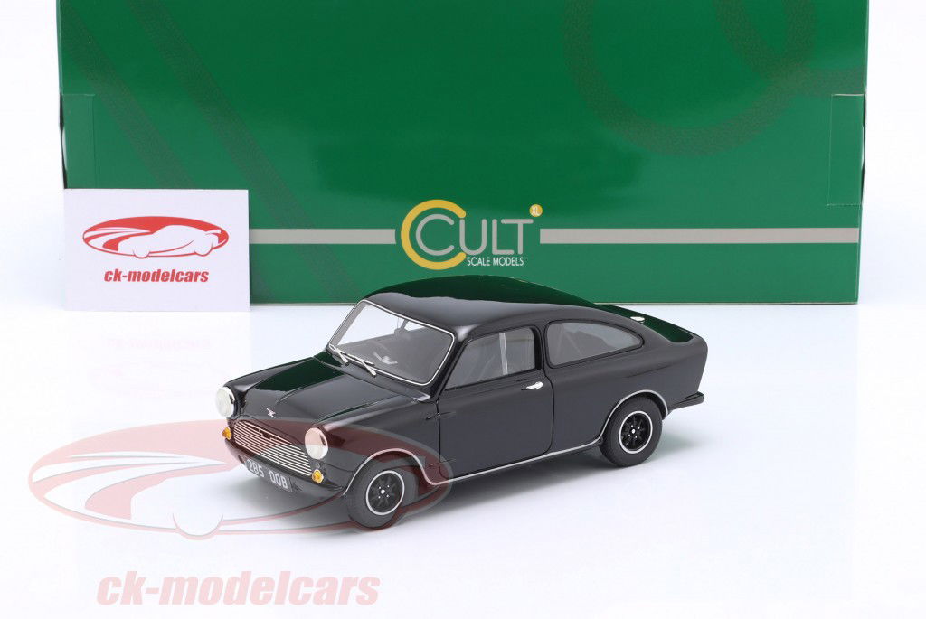 Mini Broadspeed Anno di costruzione 1966-1968 nero 1:18 Cult Scale
