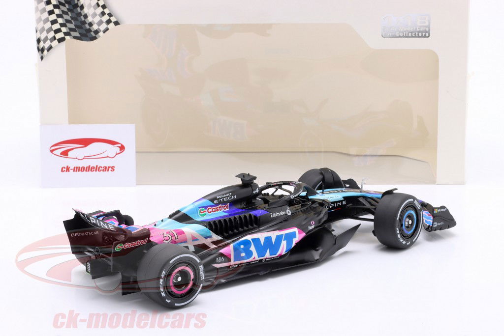 Pierre Gasly Alpine A524 #10 Presentation Car Formula 1 2024 1:18 Solido