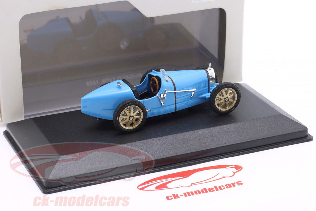 Bugatti T35B Année de construction 1928 bleu 1:43 Solido