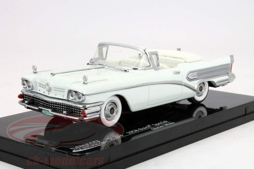 ビュイック特別な年1958氷河氷河/ホワイト白午前1時43分フィテッセ