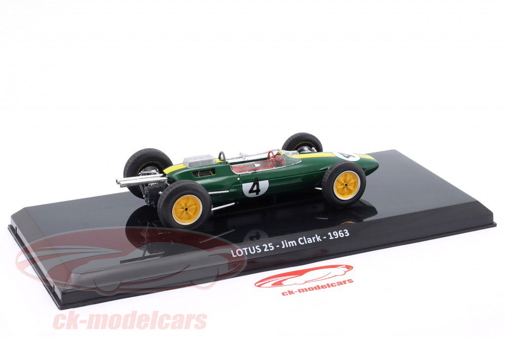 Jim Clark Lotus 25 #4 公式 1 世界冠军 1963 1:24 Premium Collectibles