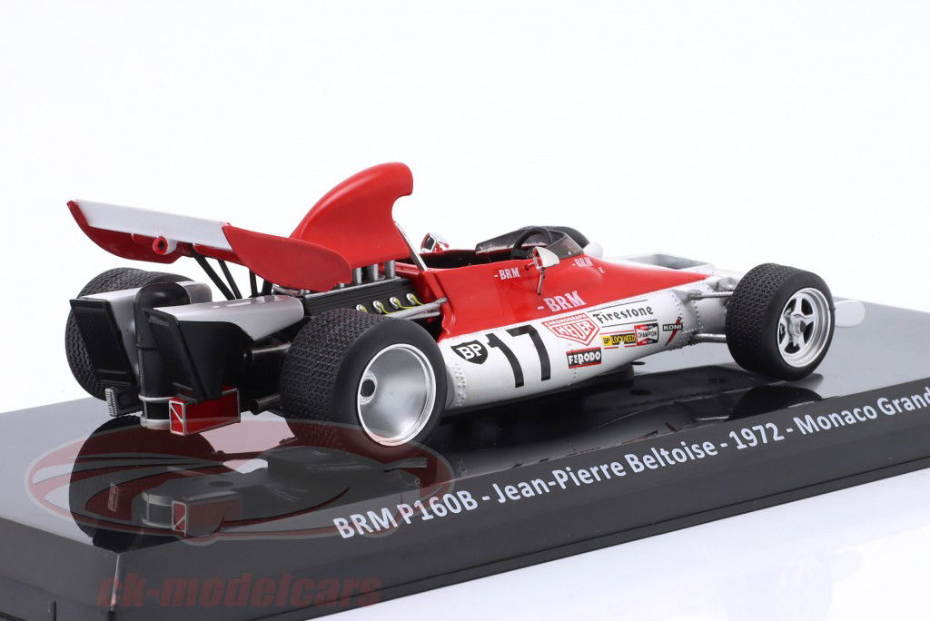 Jean-Pierre Beltoise BRM P160B #17 vinder Monaco GP formel 1 1972 1:24 Premium Collectibles