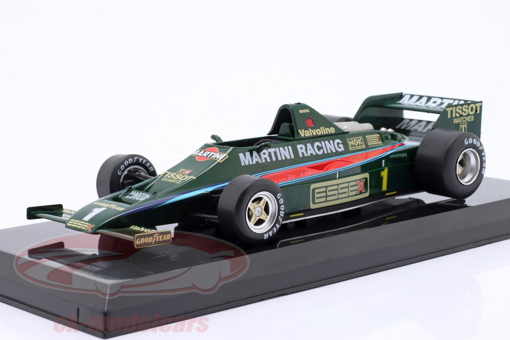 Mario Andretti Lotus 80 #1 公式 1 1979 1:24 Premium Collectibles