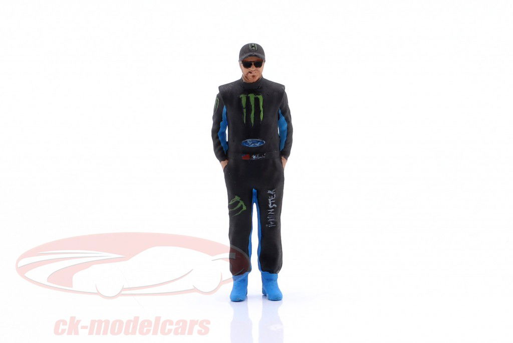 Painted Ken Block chiffre 1:43 Cartrix