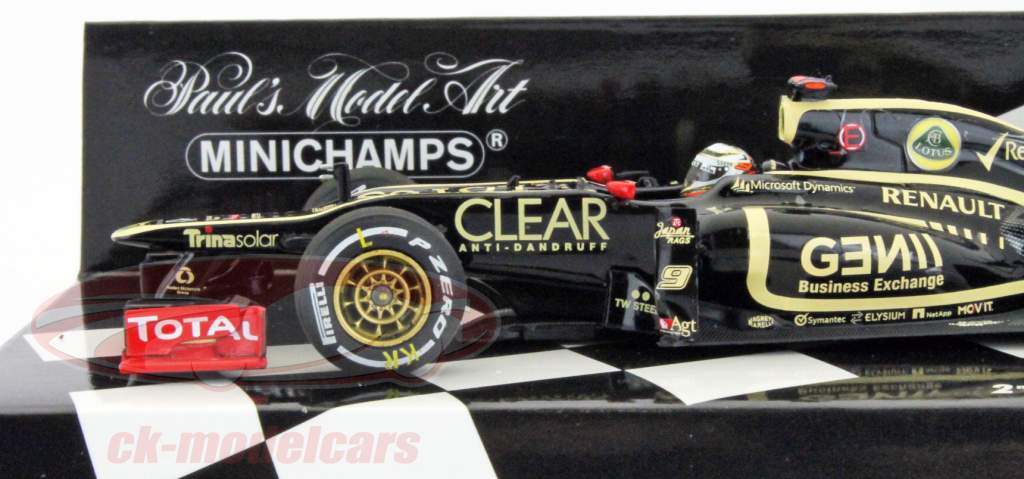 Minichamps 1:43 キミ·ライコネンロータス·ルノーGPバーレーンF1