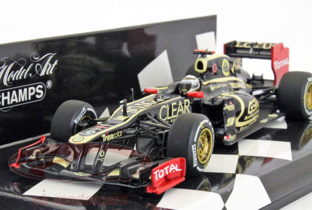 限定品】ミニチャンプス:1/18.ロータス・ルノーE20.キミ・ライコネン