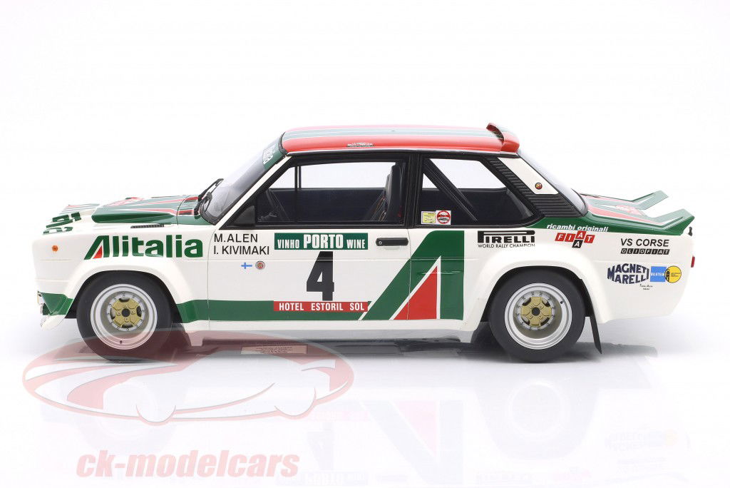 Fiat 131 Abarth #4 ganador Rallye Portugal 1978 Alen, Kivimäki 1:12 OttOmobile