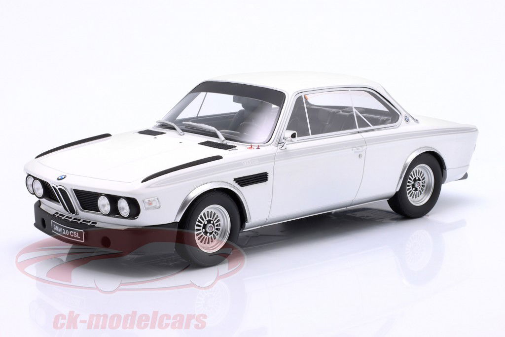 BMW 3.0 CSL Coupe Année de construction 1972 blanc 1:18 OttOmobile