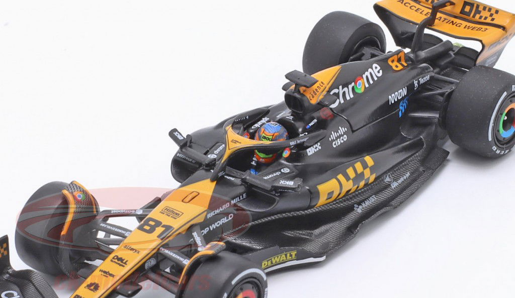 Oscar Piastri McLaren MCL60 #81 第三 日本 GP 公式 1 2023 1:64 TrueScale