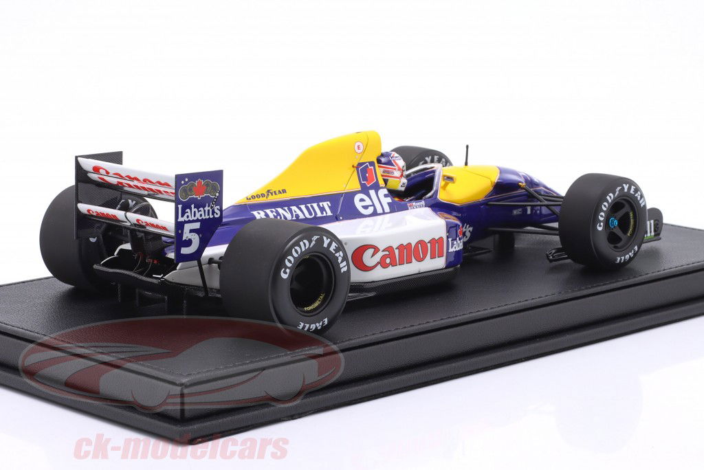 Nigel Mansell Williams FW14B #5 勝者 フランス GP 式 1 世界チャンピオン 1992 1:18 GP Replicas