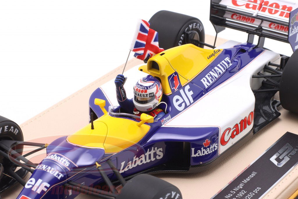 カルツォ 1/18 F1 ウィルアムズ FW14B N.Mansell 1st GP