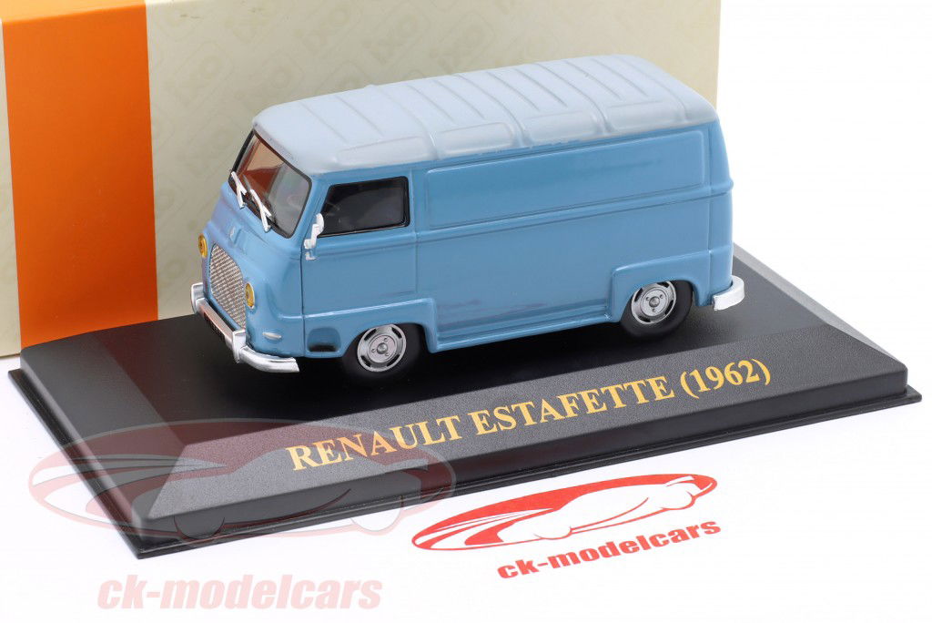 Renault Estafette Van Byggeår 1962 blå 1:43 Ixo