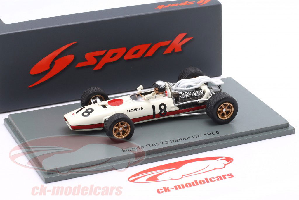 Richie Ginther Honda RA273 #18 Italië GP formule 1 1966 1:43 Spark