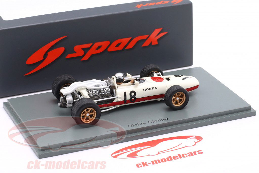 Richie Ginther Honda RA273 #18 Italie GP formule 1 1966 1:43 Spark