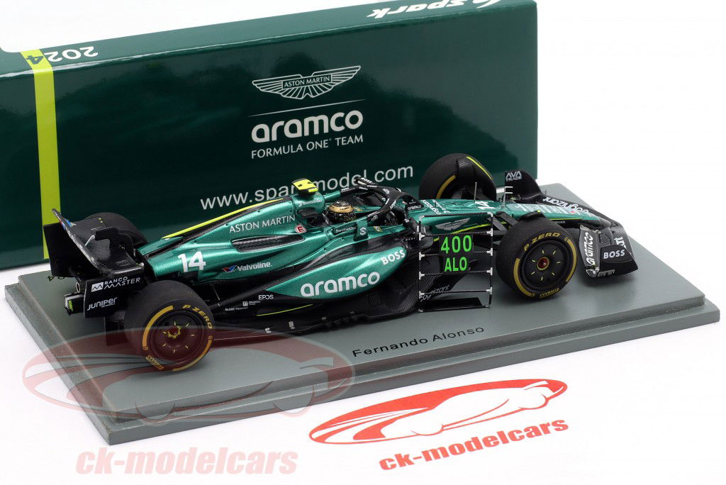 Spark 1:43 Fernando Alonso Aston Martin AMR24 #14 メキシコ