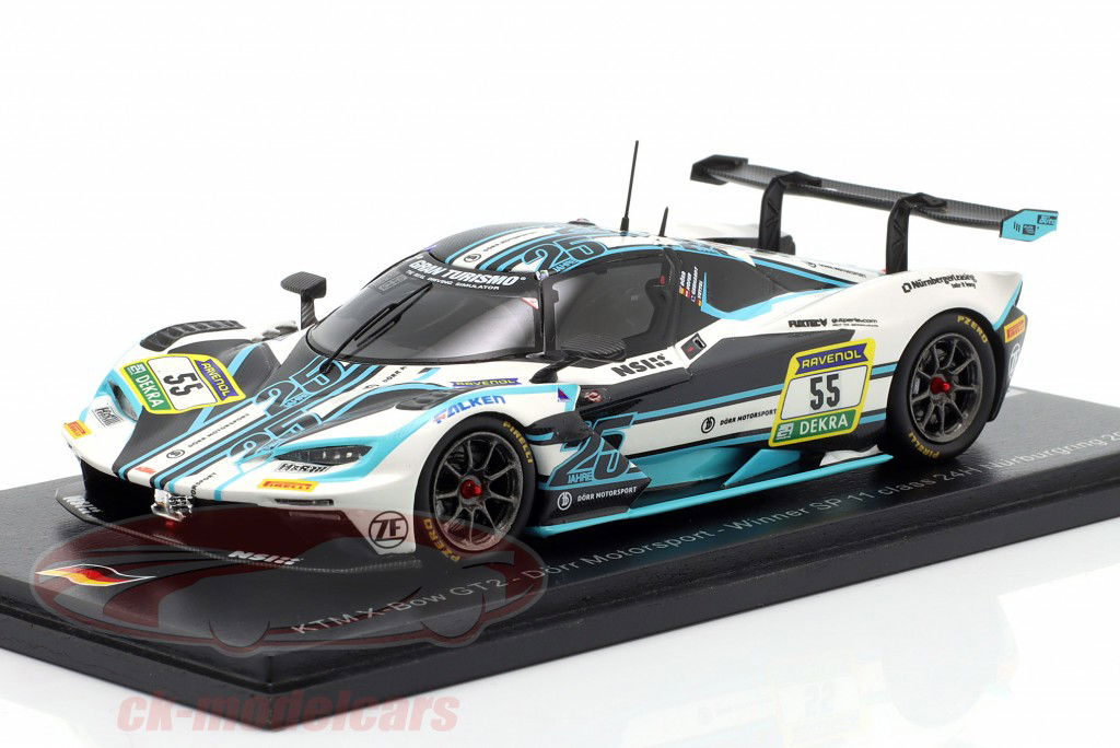 KTM X-Bow GT2 #55 优胜者 SP11 24h Nürburgring 2024 Dörr Motorsport 1:43 Spark
