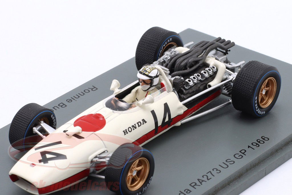 Ronnie Bucknum Honda RA273 #14 EE.UU GP fórmula 1 1966 1:43 Spark