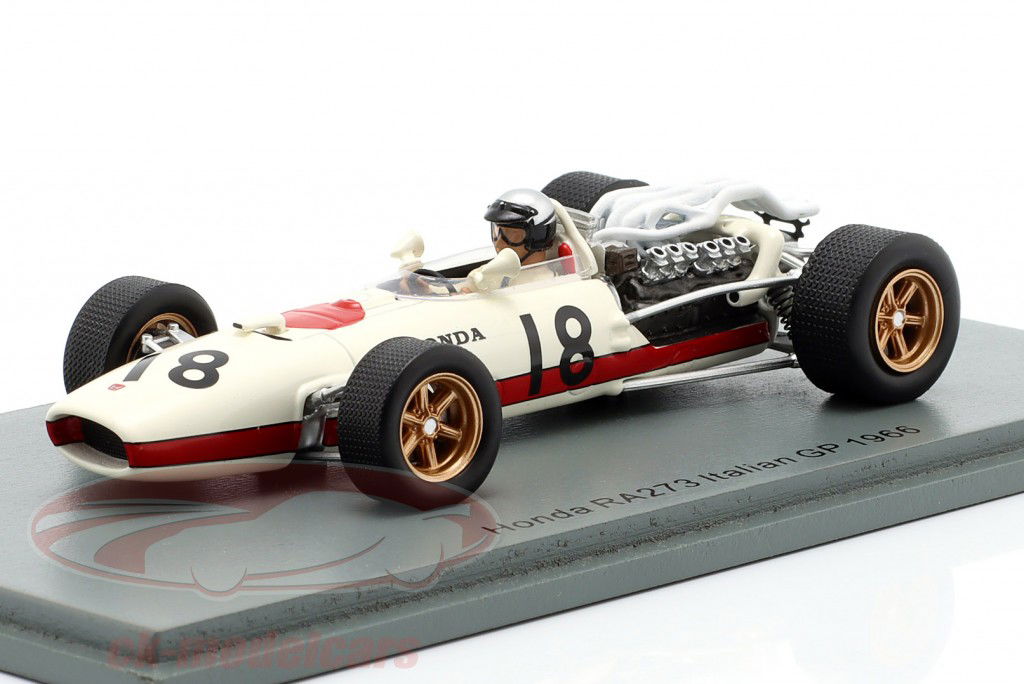 Richie Ginther Honda RA273 #18 Italien GP formel 1 1966 1:43 Spark