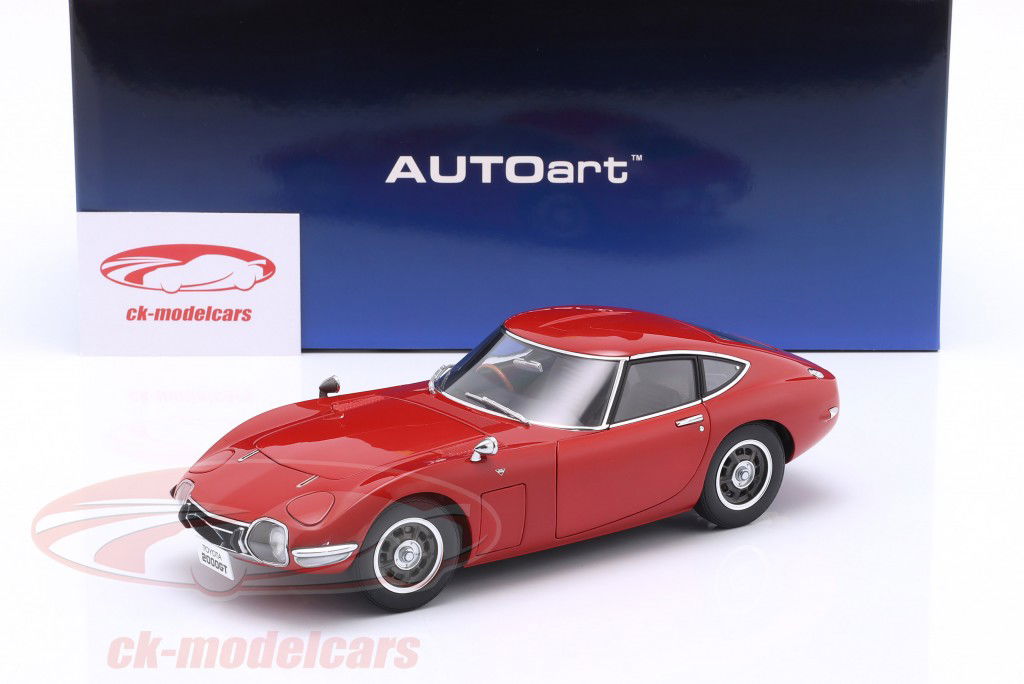 Toyota 2000GT Year 1967 red 1:18 AUTOart