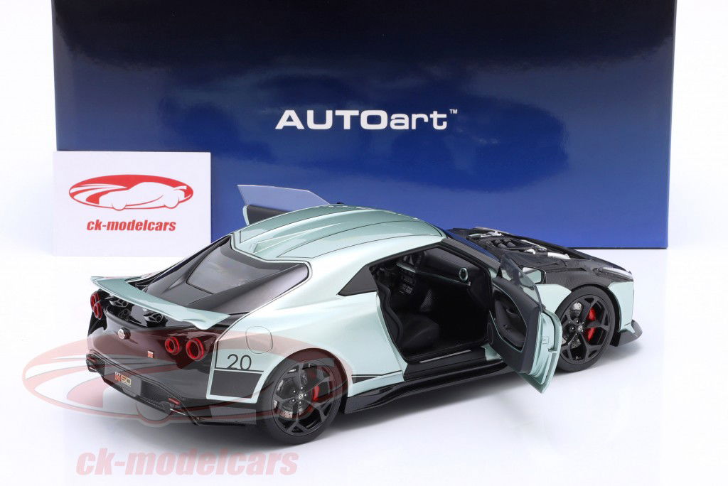Nissan GT-R50 by Italdesign grün metallic / schwarz 1:18 AUTOart