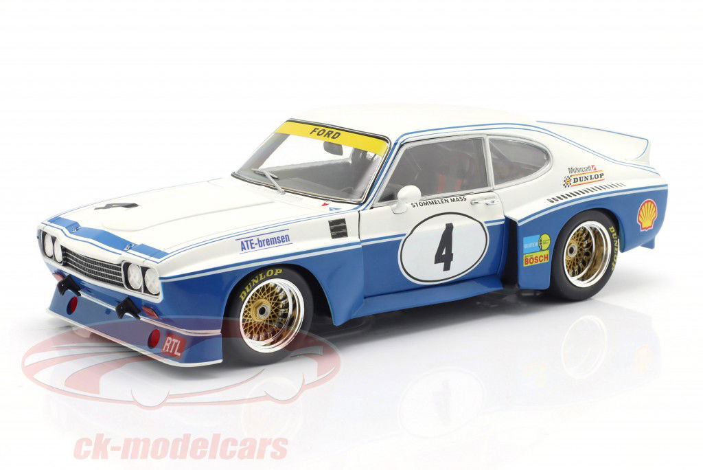 Ford Capri RS 3100 #4 vincitore ETCC Zandvoort 1974 Stommelen, Mass 1:18 WERK83