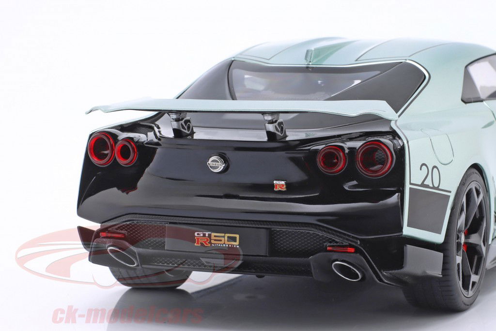 Nissan GT-R50 by Italdesign grün metallic / schwarz 1:18 AUTOart