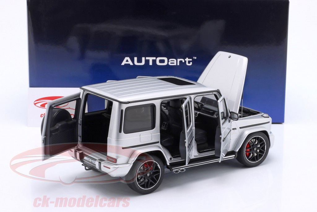 Mercedes-Benz AMG G63 Ano de construção 2019 iridium prata metálico 1:18 AUTOart