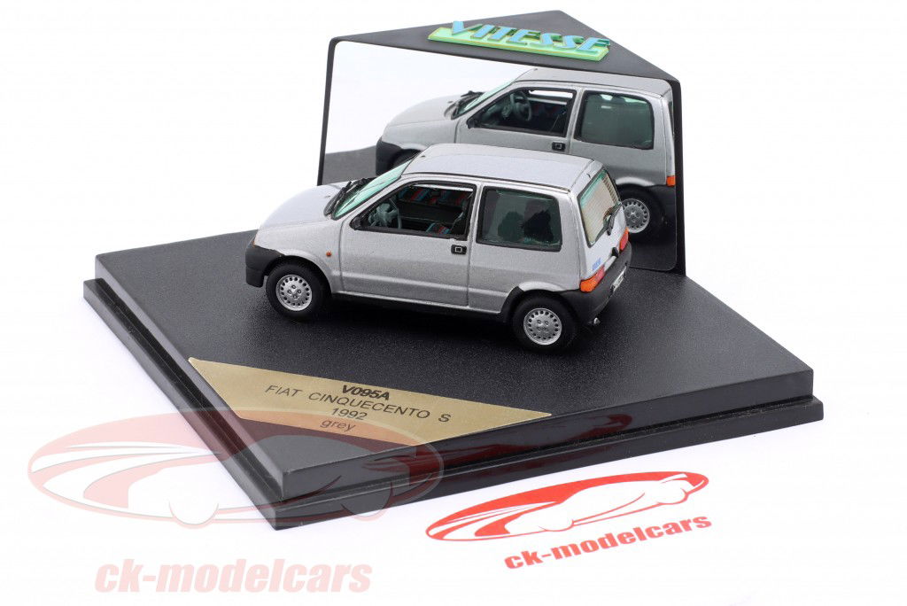 Fiat Cinquecento Byggeår 1992 grå 1:43 Vitesse