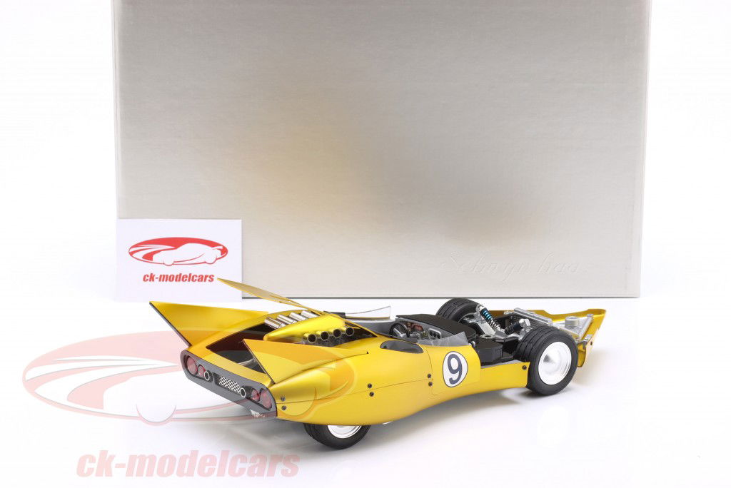 Hamilton Speed Racer Shooting Star #9 желтый 1:18 Schwyn Haas