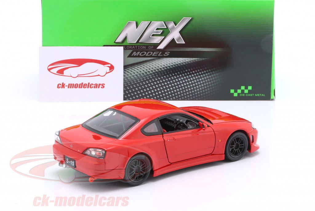 Nissan Silvia (S15) vermelho 1:24 Welly