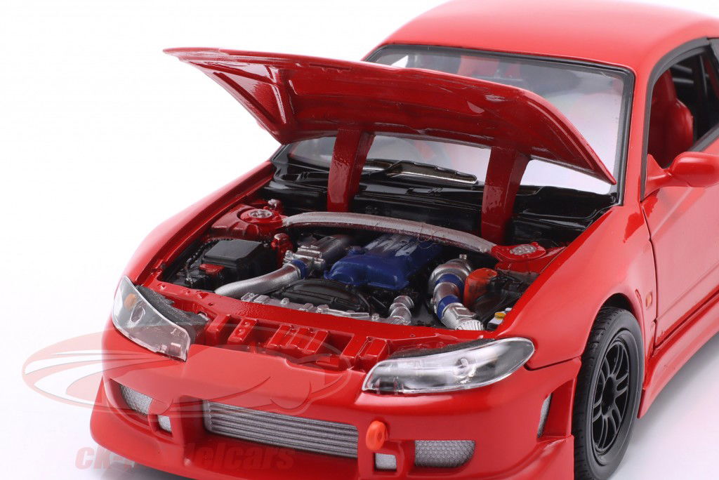 Nissan Silvia (S15) rød 1:24 Welly