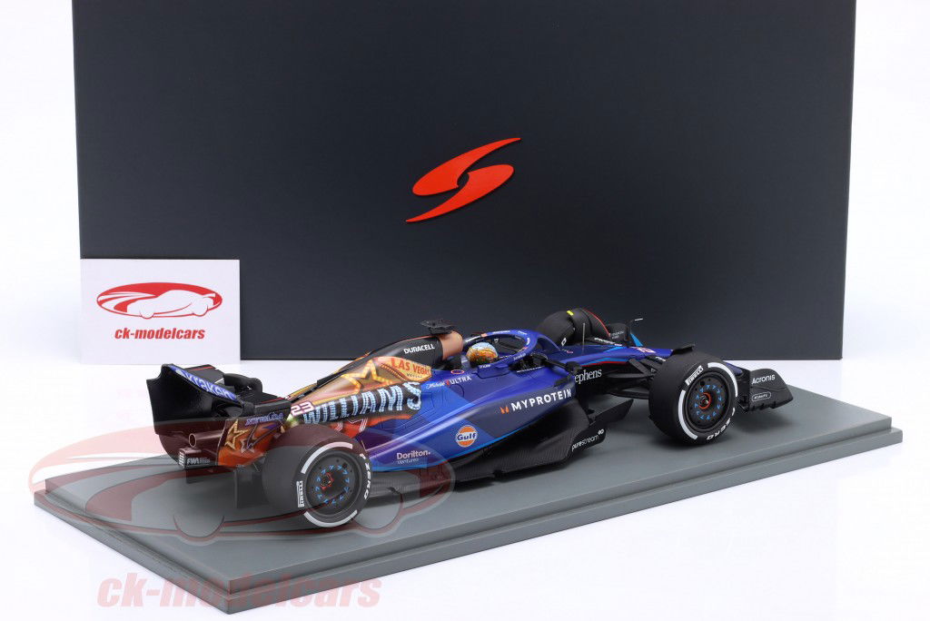 Alexander Albon Williams FW45 #23 Las Vegas GP формула 1 2023 1:18 Spark