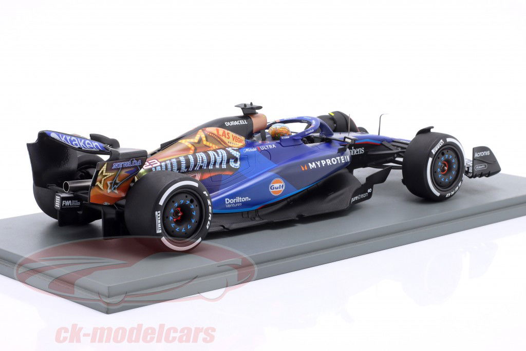 Alexander Albon Williams FW45 #23 Las Vegas GP формула 1 2023 1:18 Spark