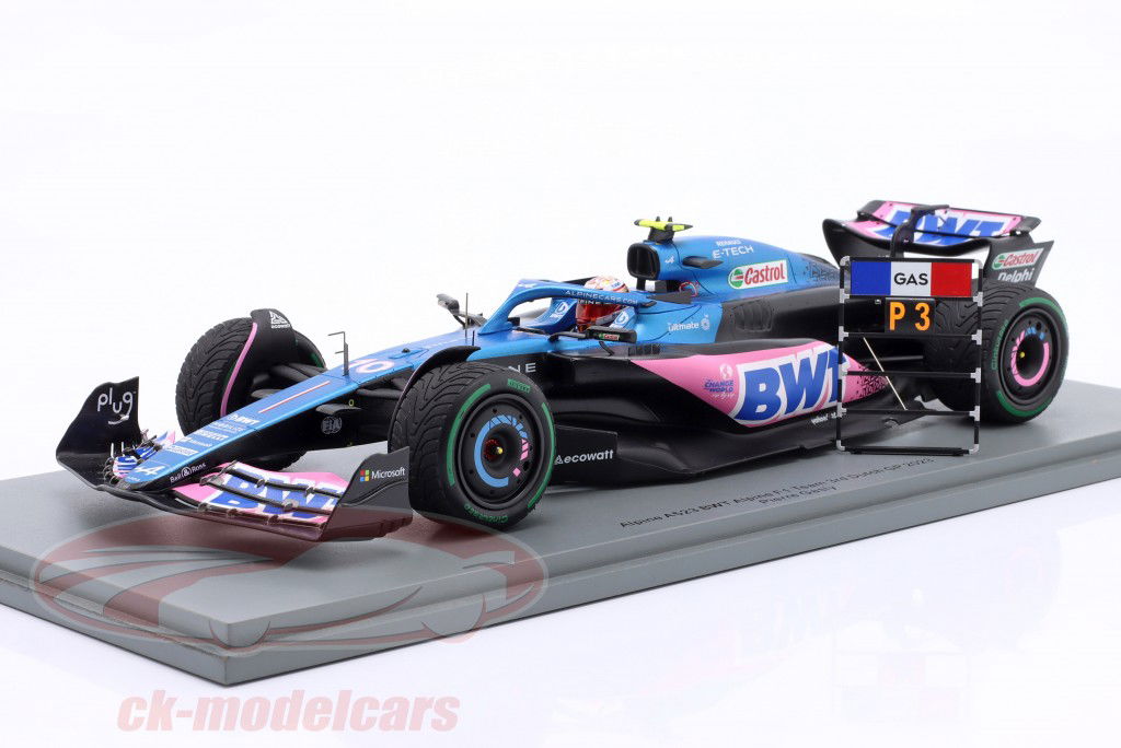 Pierre Gasly Alpine A523 #10 3rd Dutch GP Formula 1 2023 1:18 Spark