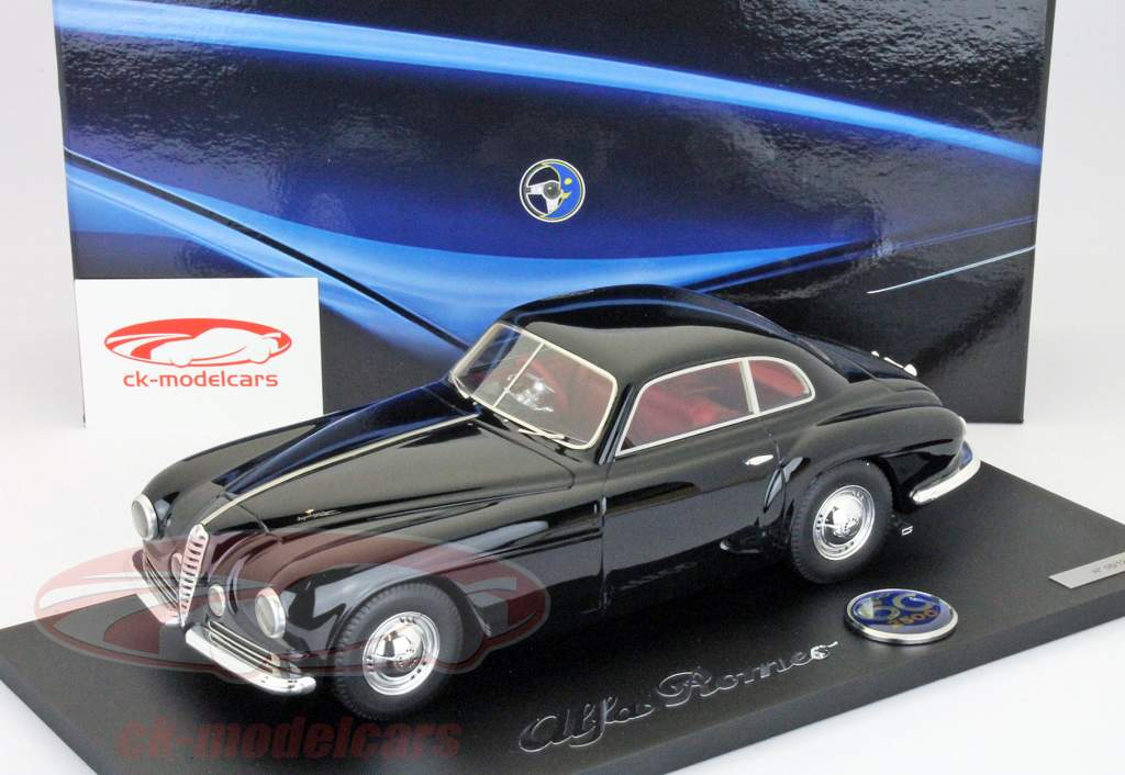 Alfa Romeo 6C 2500 SS Villa d'Este, construit en 1951, noir / noir BBR 1:18