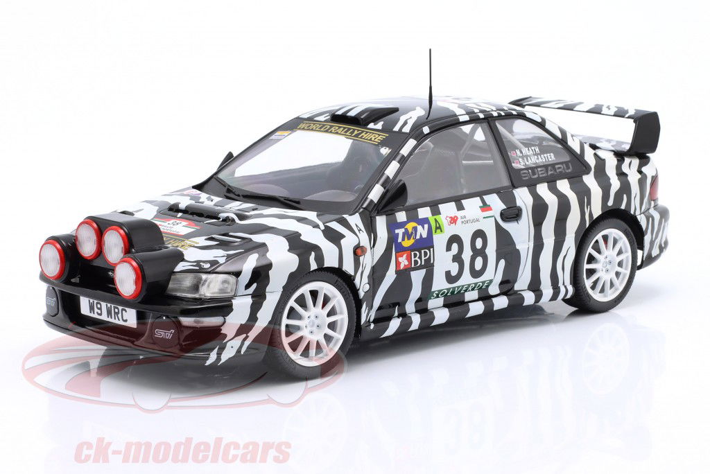 Subaru Impreza S5 WRC99 #38 Rallye Portugal 2001 Heath, Lancaster 1:18 Solido
