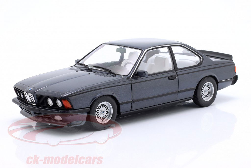 BMW 635 CSI (E24) Année de construction 1984 Macau bleu 1:18 Solido