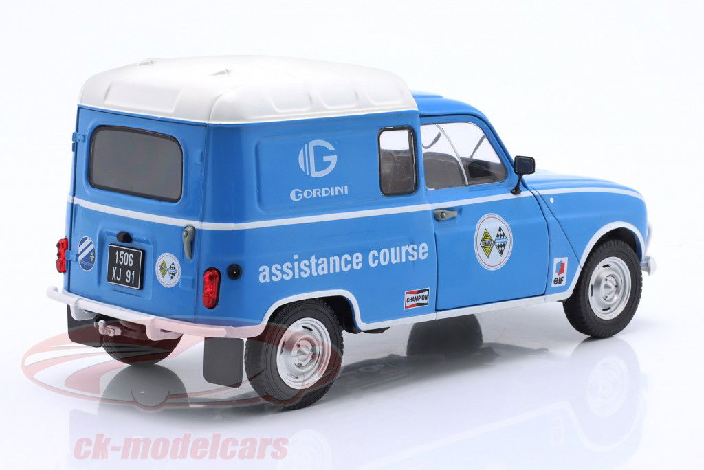 Renault 4LF4 Gordini Service 1976 blau / weiß 1:18 Solido