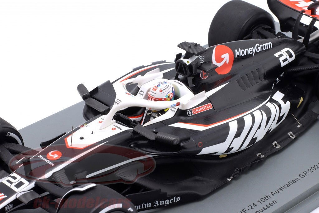 Kevin Magnussen Haas VF-24 #20 Australia GP Formula 1 2024 1:18 Spark