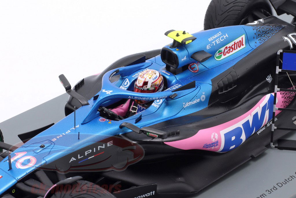 Pierre Gasly Alpine A523 #10 3º Holanda GP fórmula 1 2023 1:18 Spark