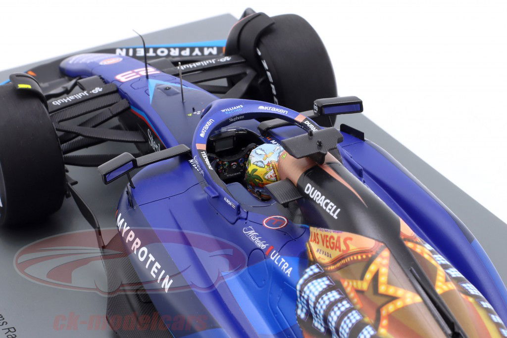 Alexander Albon Williams FW45 #23 Las Vegas GP формула 1 2023 1:18 Spark