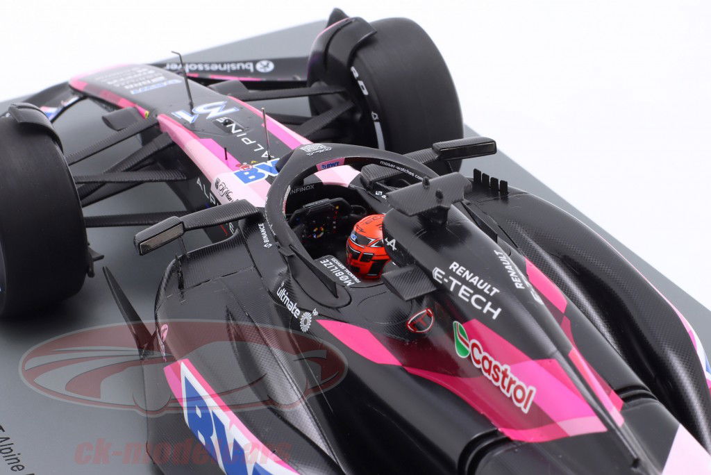 Esteban Ocon Alpine A524 #31 Bahreïn GP formule 1 2024 1:18 Spark