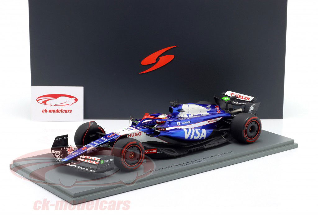 Daniel Ricciardo RB VCARB 01 #3 saudita Arábia GP fórmula 1 2024 1:18 Spark