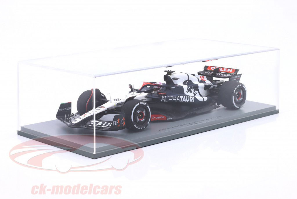 Liam Lawson AlphaTauri AT04 #40 Singapore GP formule 1 2023 1:18 Spark