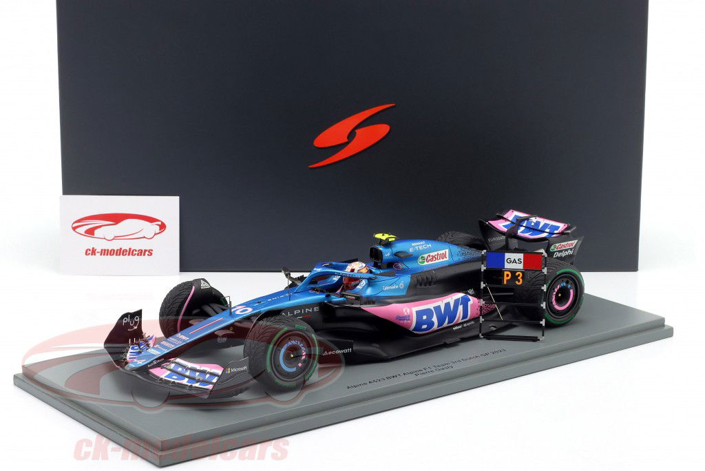 Pierre Gasly Alpine A523 #10 3rd Dutch GP Formula 1 2023 1:18 Spark