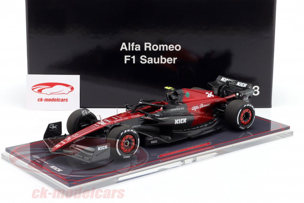 Zhou Guanyu Alfa Romeo C43 #24 australiano GP formula 1 2023 1:18 NZG